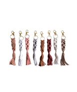 Handcrafted Yarn Keychains with Tassels | Perfect for Valent - $4.85