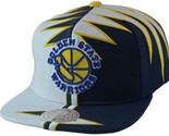 Golden State Warriors NBA Shockwave Men&#39;s Snapback Hat by Mitchell &amp; Ness - $31.34