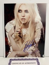 Taylor Momsen (Pretty Reckless) Signed Autographed 8x10 photo - AUTO w/COA - $53.16