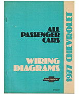 Chevrolet 1977 Wiring Diagrams All Passenger Cars ST 359-77 - £10.22 GBP