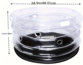 Round Reusable Mushroom Monotub with Built-In Tub liner, Plugs &amp; Filters... - $18.37