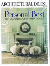 Architectural Digest -Personal Best - Top Designers Open Doors - APR 2016 Issue - $6.62