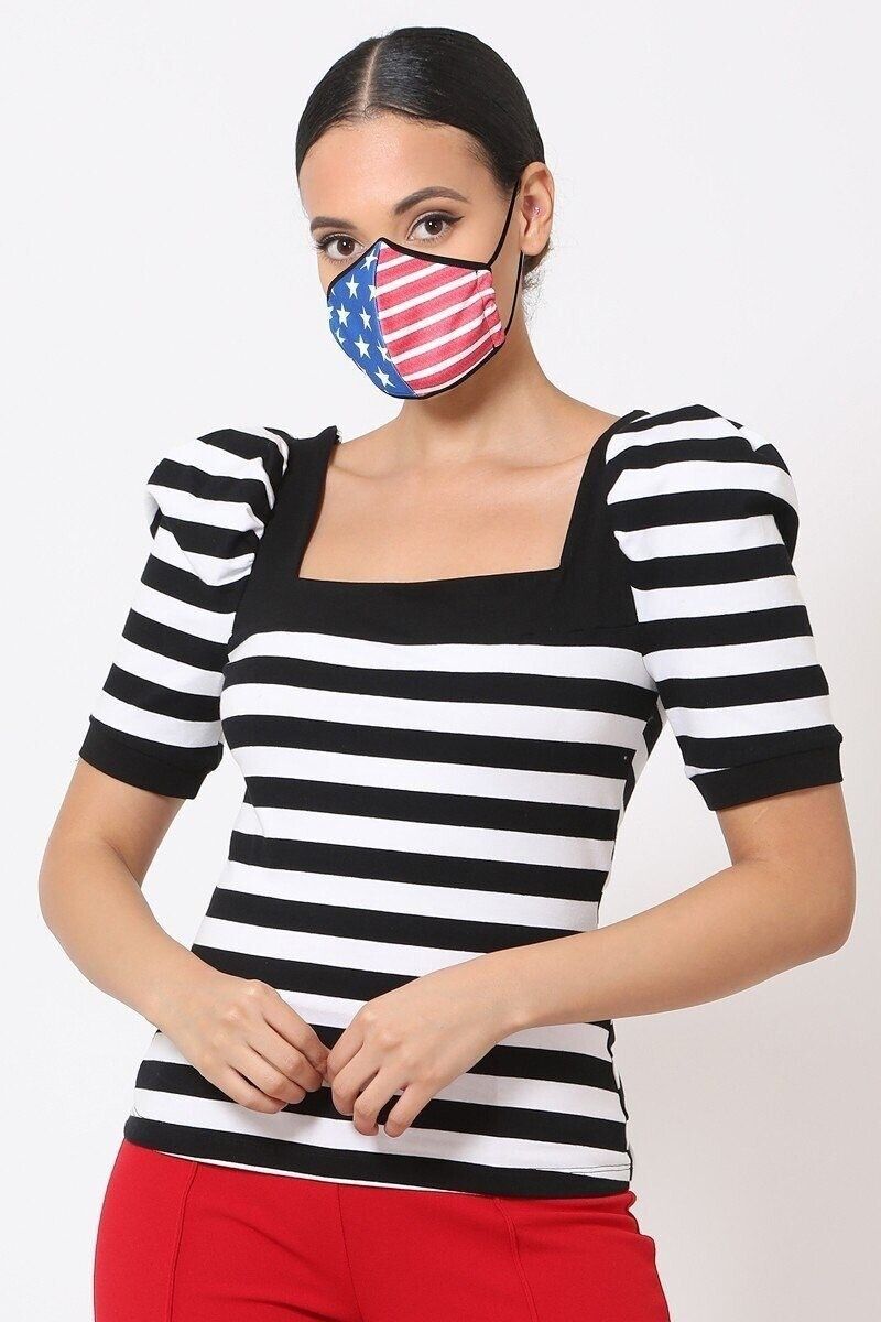 Primary image for New Flag 3D Fashion Reusable Face Mask