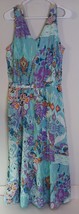 Canyon Retreat Long Sleeveless V-Neck Dress Colorful Size S Women&#39;s - $364.37 MXN