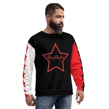 Star Multi Color Unisex Sweatshirt - £44.38 GBP