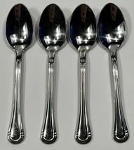 Delphi 18/10 4 Spoons Flatware Small Mini Spoon Child 4.75&quot; Long Lot - £15.69 GBP