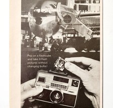 1966 Kodak Instamatic 804 Camera Advertisement Photography Vintage DWJJ11 - $375.23 MXN