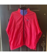 Nike Windbreaker Jacket 90s Full Zip Packable Hood L Retro Colorblock - $26.72
