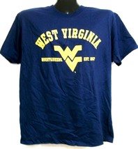 West Virginia Mountaineers Est. 1867 Navy Blue Tee Shirt Small - £11.58 GBP