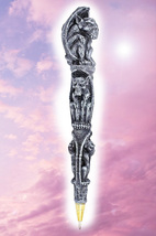 FREE W $49 Haunted GARGOYLE PEN 33X BANISH WHAT YOU WRITE MAGICK WITCH Cassia4 image 2