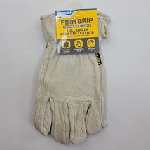 Gloves Firm Grip Grain Pigskin Leather Durable Flexible Medium Garden Wo... - £15.35 GBP