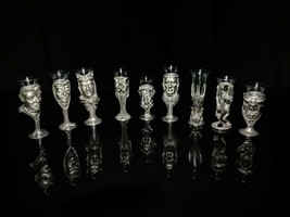 Royal Selangor Lord of the Rings Shot Glasses Set of 9 - £1,233.84 GBP