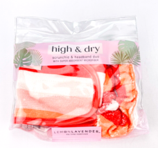 Lemon Lavender High Dry Scrunchie Headband Duo Super Absorbent Microfibe... - $7.95