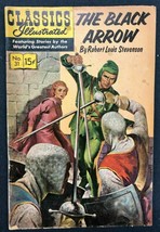 Classics Illustrated #31 The Black Arrow By R.L. Stevenson (Hrn 167) 10/46 Vg+ - £9.48 GBP