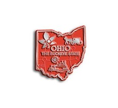Ohio Small State Magnet by Classic Magnets, 1.7&quot; x 1.8&quot;, Collectible Souvenirs M - £2.25 GBP