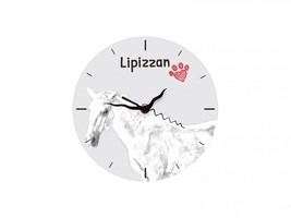 Lipizzan, Free standing MDF floor clock with an image of a horse. - $17.99