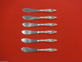 Mille Fleurs by International Sterling Trout Knife Set 6pc. HHWS  Custom 7 1/2&quot; - £385.56 GBP