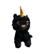 Black Cat Hallmark Halloween Caticorn Plush Candy Corn Unicorn Kitty Spa... - £6.56 GBP