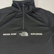 The North Face A7ZHZ Women's Black 1/4-Zip Pullover Long Sleeve T-Shirt Size M image 8