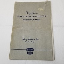 Ferguson Spring Tine Cultivator Instructions Booklet 1930s Ford Tractor - £14.82 GBP