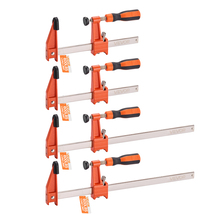 VEVOR Bar Clamps for Woodworking, 2-Pack 6 inch and 2-Pack 12 inch, Lock... - $24.90