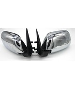 fits Toyota Pickup 90-97 RN85 LN106 4Runner Side Door Mirrors Chrome MET... - €80,88 EUR