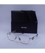 Prada PRB50V 1BC1O1 Silver 57mm Eyeglasses New Authentic - €263,14 EUR