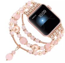 Correa de eslabones para Apple watch 7 SE correa de reloj hecha a mano - £19.97 GBP
