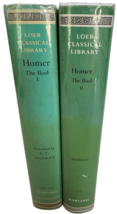 Homer the Iliad Books Loeb Classical Library Murray Volumes I and II Complete - £41.07 GBP