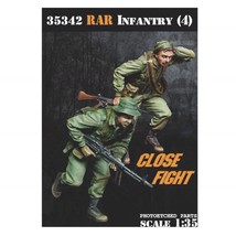 1/35 2pcs Resin Model Kit Vietnam War US Army Soldiers Rush Unpainted - £9.18 GBP