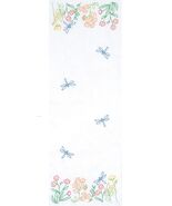 Jack Dempsey Needle Art Dragonflies Table Runner - $329.27 MXN