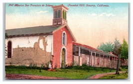 Mission San Francisco Solano Sonoma California CA UNP DB Postcard U19 - £2.80 GBP