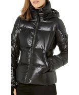 S13 New York Jacket Womens Size Large Gloss Kylie Jet Black Puffer Coat New - $3,450.81 MXN