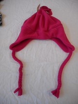 Women&#39;s Megenta Quartz Pink Trapper Hat Fleece Soft Cozy Warm  New W Tags - $11.64