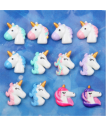 Polymar Clay Unicorn Cake Toppers Set Of 5 - £3.15 GBP