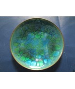 Win Ng from San Francisco.  enamel on copper 5 1/2 dish [#185] - $1,411.25 MXN