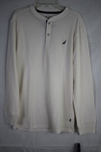 NAUTICA Boy&#39;s Long Sleeve Henley Tee T- Shirt L (14-16) New - $19.79