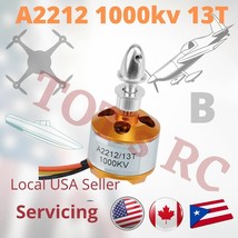 A2212 1000kv 1400kv 2200kv Outrunner Brushless Motor RC Airplane Drone F... - $111.97 MXN+
