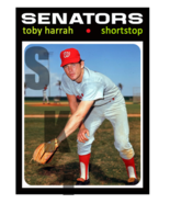 1971 STCC #753 Topps Toby Harrah Washington Senators Texas Rangers - £2.94 GBP