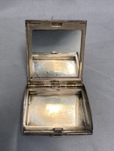 Antique 835 Silver Compact With Mirror - £73.53 GBP