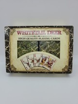 Rivers Edge Antler Camo Whitetail Deer Playing Cards Set 2 Sealed Decks - £19.78 GBP