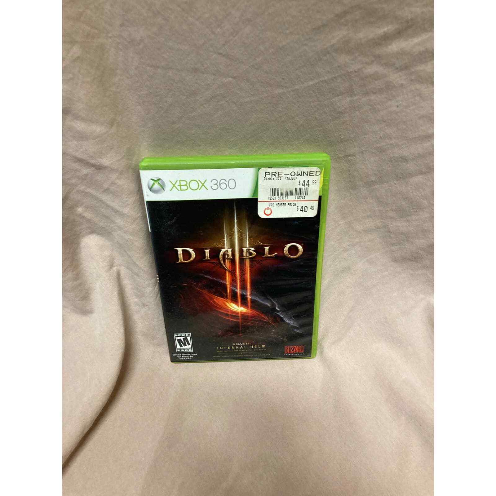 Primary image for Diablo 3 Xbox360 In Case