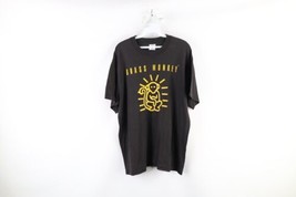 Vintage 80s Beastie Boys Mens XL Spell Out Brass Monkey Band T-Shirt Black USA - £147.87 GBP