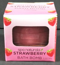 STRAWBERRY BATH BOMB 5 oz Spa Naturals Luxury Collection - Buy more and ... - $2.84