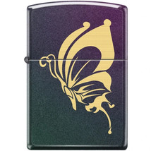 Zippo Lighter - Butterfly Iridescent Finish - 853683 IRIDESCENT - $29.66