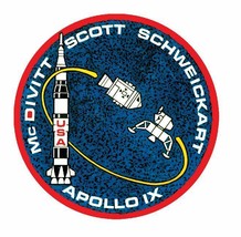 Nasa Apollo 9 Sticker Armed Forces Decal M405 - $1.45+