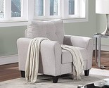 Merax Modern Mid Century Living Room Chair Upholstered Linen Bedroom Arm... - $311.99