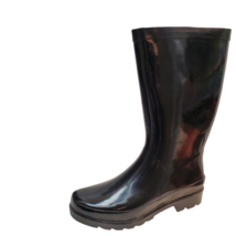 Sugar Womens  Shoes Raffle4 Rubber Waterproof  Rain Boots 8M Black - £36.99 GBP