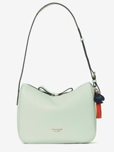 NWB Kate Spade Anyday Shoulder Bag Blue Green Leather PXR00248 $298 Dust Bag FS - £97.30 GBP