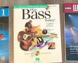Lot 3 Beginning Electric Bass Sheet Music Instruction Technique Lesson B... - $9.00